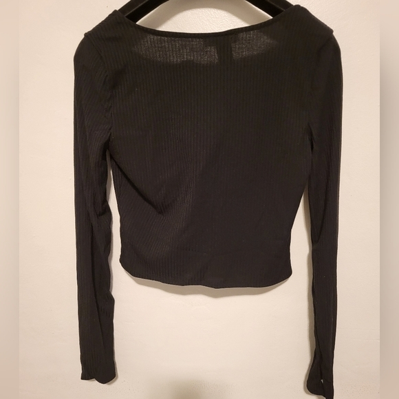 K +Glam Ribbed Knit Sweater (Size 2X) - Picture 3 of 5